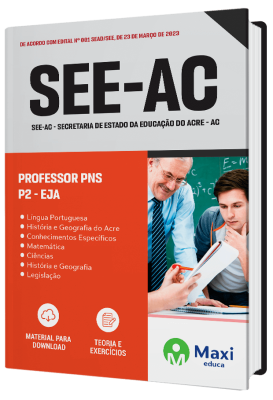 Apostila SEE-AC 2023 - Professor PNS - P2 - EJA I
