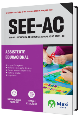Apostila SEE-AC 2023 - Assistente Educacional