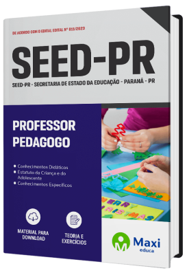Apostila SEED-PR 2023 - Professor - Pedagogo