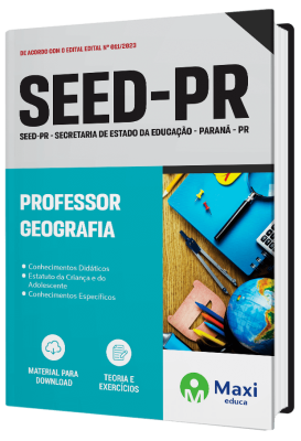 Apostila SEED-PR 2023 - Professor - Geografia