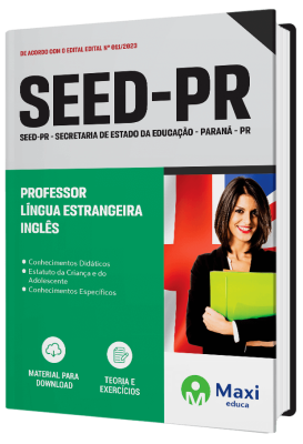 Apostila SEED-PR 2023 - Professor - Língua Estrangeira - Inglês