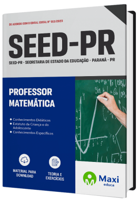 Apostila SEED-PR 2023 - Professor - Matemática