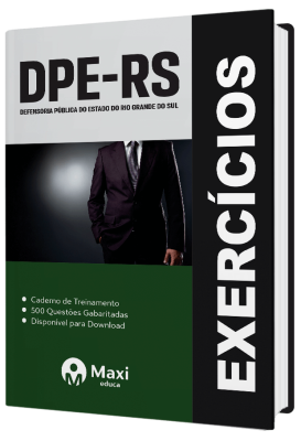Caderno de Questões DPE-RS 2023 - 500 questões gabaritadas - Praticando