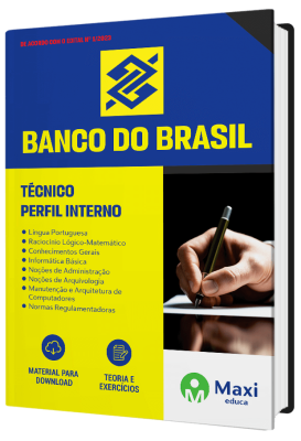 Apostila Banco do Brasil - BB - 2023 - Técnico - Perfil Interno