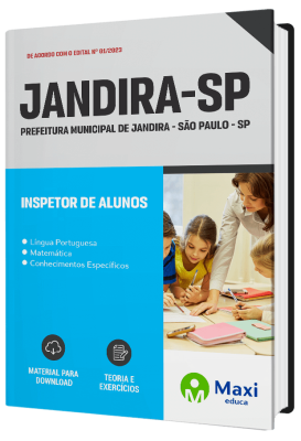 Apostila Prefeitura de Jandira - SP 2023 - Inspetor De Alunos