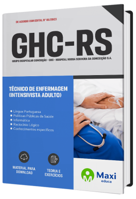 Apostila GHC - RS  2023 - Técnico de Enfermagem (Intensivista Adulto)