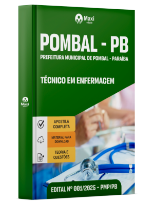 Apostila Prefeitura de Pombal - PB -2025 - Técnico em Enfermagem