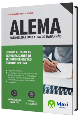 Apostila ALEMA 2023 - Comum a todas as especialidades de Técnico de Gestão Administrativa