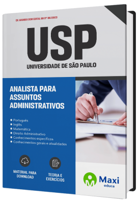Apostila USP - 2023 - Analista para Assuntos Administrativos