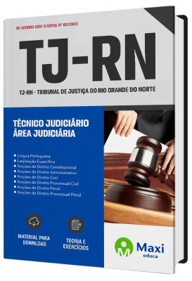 Apostila TJ-RN - 2023 - Técnico Judiciário – Área Judiciária