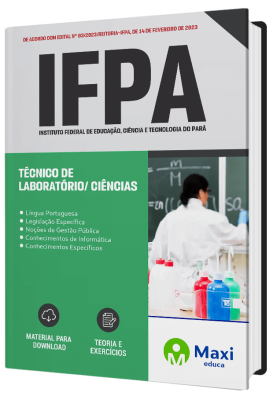 Apostila IFPA - 2023 - Técnico de Laboratório/ Ciências
