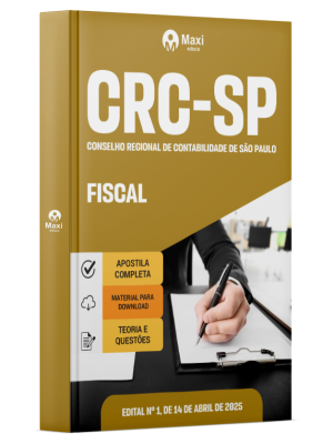 CRC-SP - Conselho Regional de Contabilidade de São Paulo - 2025 - Fiscal
