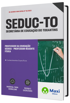 Apostila SEDUC-TO 2023 - Professor da Educação Básica - Professor Regente - Física
