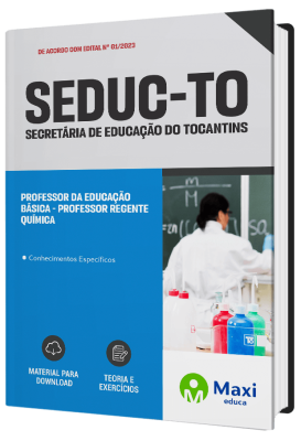 Apostila SEDUC-TO 2023 - Professor da Educação Básica - Professor Regente - Química