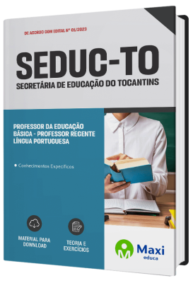 Apostila SEDUC-TO 2023 - Professor da Educação Básica - Professor Regente - Língua Portuguesa