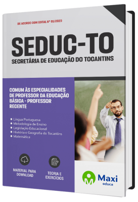 Apostila SEDUC-TO 2023 - Comum às especialidades de Professor da Educação Básica - Professor Regente