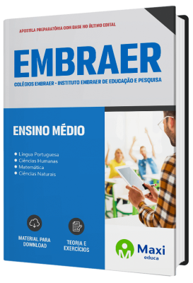 Apostila Colégios Embraer 2023 - Ensino Médio