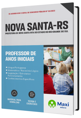 Apostila Prefeitura de Nova Santa Rita - RS - Professor De Anos Iniciais