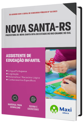 Apostila Prefeitura de Nova Santa Rita - RS - Assistente De Educação Infantil