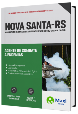 Apostila Prefeitura de Nova Santa Rita - RS - Agente De Combate A Endemias