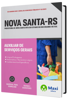 Apostila Prefeitura de Nova Santa Rita - RS - Auxiliar De Serviços Gerais