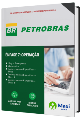 Apostila PETROBRAS 2023 - Ênfase 7: Operação