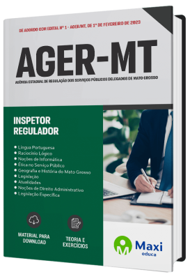 Apostila AGER-MT 2023 - Inspetor Regulador