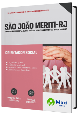 Apostila Prefeitura de São João de Meriti-RJ 2023 - Orientador Social