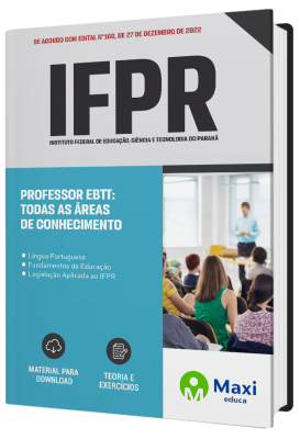 Apostila IFPR 2023 - Professor EBTT – Todas as áreas de Conhecimento