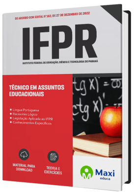 Apostila IFPR 2023 - Técnico em Assuntos Educacionais