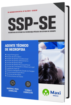 Apostila SSP-SE 2023 - Agente Técnico de Necropsia