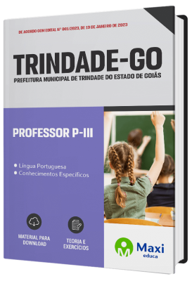 Apostila Prefeitura de Trindade - GO 2023 - Professor P-III