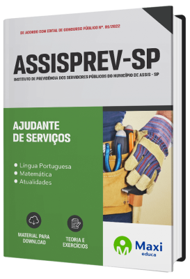 Apostila AssisPrev-SP 2023 - Ajudante de Serviços