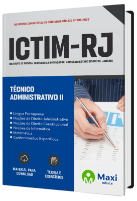 Apostila ICTIM-RJ - Técnico Administrativo II