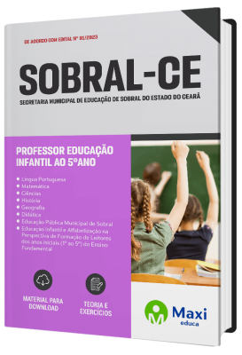 Apostila SME Sobral-CE - Professor de Educação Infantil e Ensino Fundamental Inicial