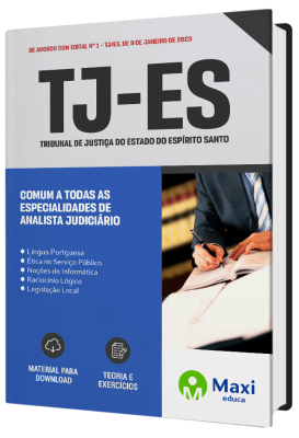 Apostila TJ- ES - Comum a todas as Especialidades de Analista Judiciário