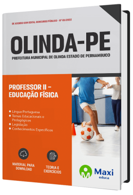 Apostila Prefeitura de Olinda - PE - Professor II – Educação Física