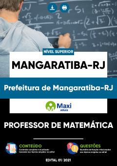 Apostila Prefeitura de Mangaratiba-RJ - Professor de Matemática