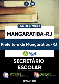Apostila Prefeitura de Mangaratiba-RJ - Secretário Escolar