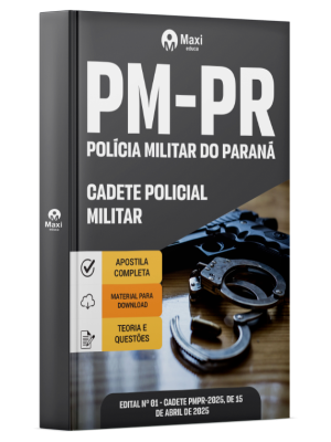 Apostila PM-PR-2025 - Cadete Policial Militar