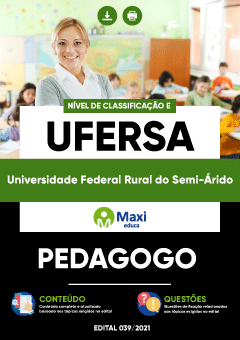 Apostila Universidade Federal Rural do Semi-Árido - UFERSA-RN - Pedagogo
