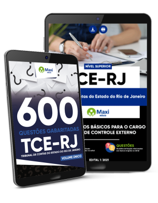 Apostila + 600 Questões Gabaritadas - Combo TCE-RJ - Comum