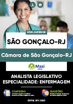 Apostila Câmara de São Gonçalo-RJ - Analista Legislativo – Especialidade: Enfermagem