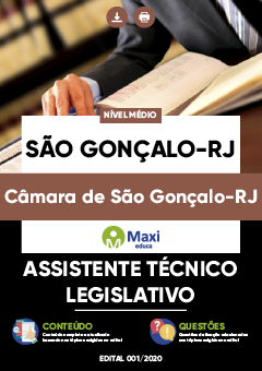 Apostila Câmara de São Gonçalo-RJ - Assistente Técnico Legislativo