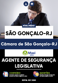 Apostila Câmara de São Gonçalo-RJ - Agente de Segurança Legislativa