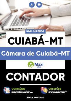 Apostila Câmara de Cuiabá-MT - Contador