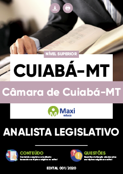 Apostila Câmara de Cuiabá-MT - Analista Legislativo