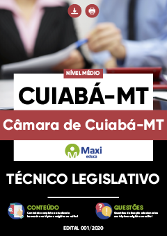 Apostila Câmara de Cuiabá-MT - Técnico Legislativo