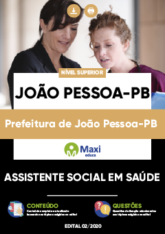 Apostila Prefeitura de João Pessoa-PB - Assistente Social em Saúde
