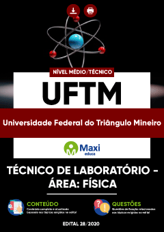 Apostila  Universidade Federal do Triângulo Mineiro - UFTM - Técnico de Laboratório - Área: Física